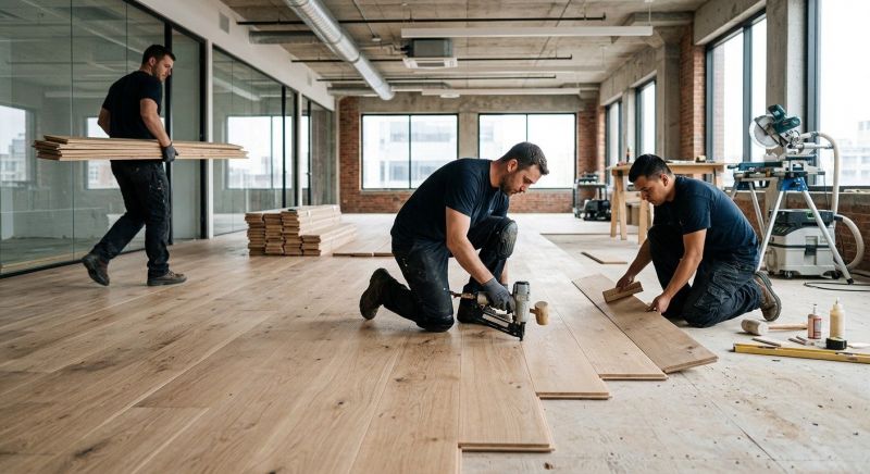Commercial Hardwood Service in Collin County, TX