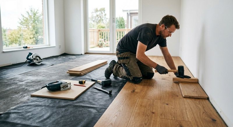 Engineered Wood Installation in Flower Mound, TX