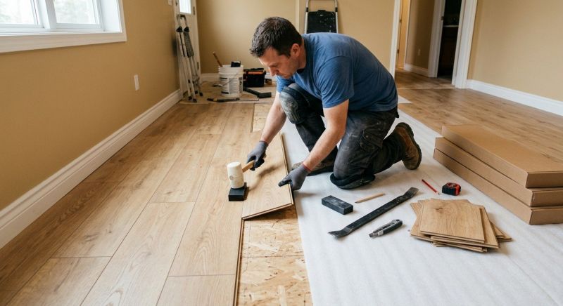 Laminate Floor Installation in Tarrant County, TX