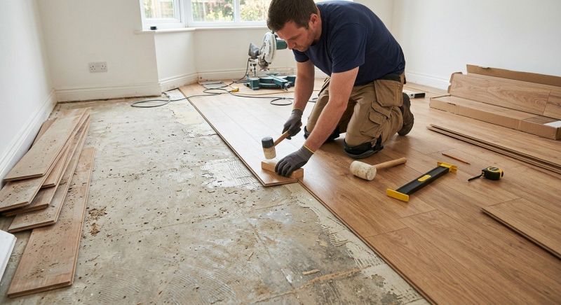 Laminate Floor Replacement in Colleyville, TX