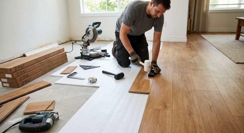 Laminate Floor Replacement in Little Elm, TX