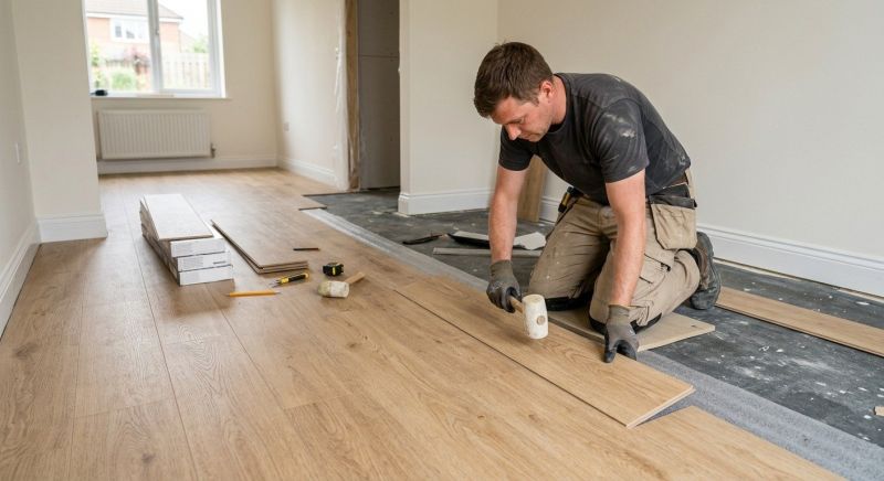 Linoleum Floor Installation in Bedford, TX