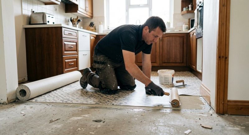 Linoleum Floor Installation in Colleyville, TX