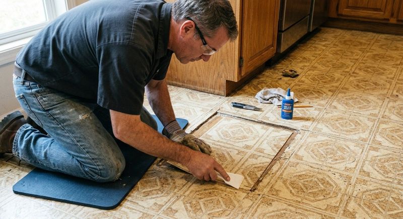 Linoleum Floor Installation in Coppell, TX