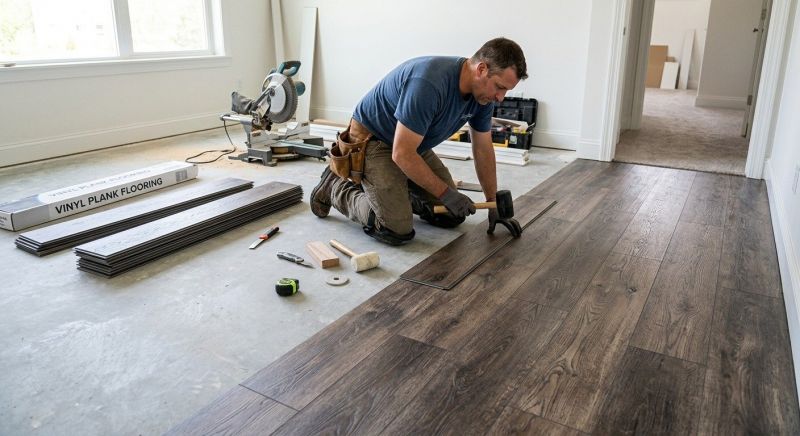 Linoleum Floor Installation in Euless, TX