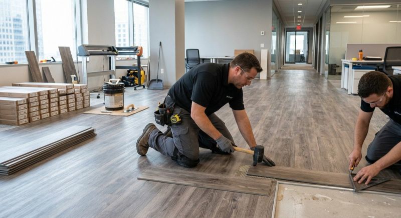 Linoleum Floor Installation in Justin, TX