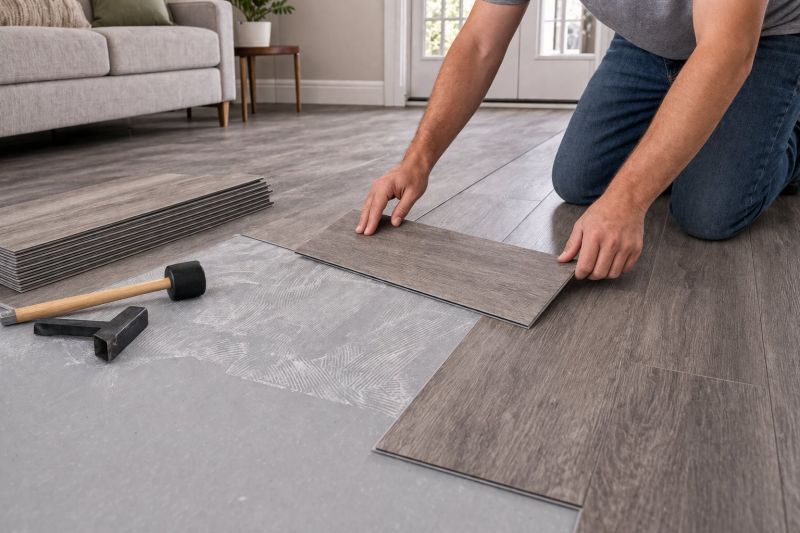Luxury Vinyl Tile Installation in Carrollton, TX