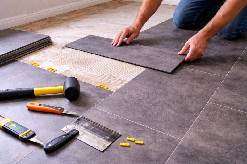 Luxury Vinyl Tile Installation in Colleyville, TX