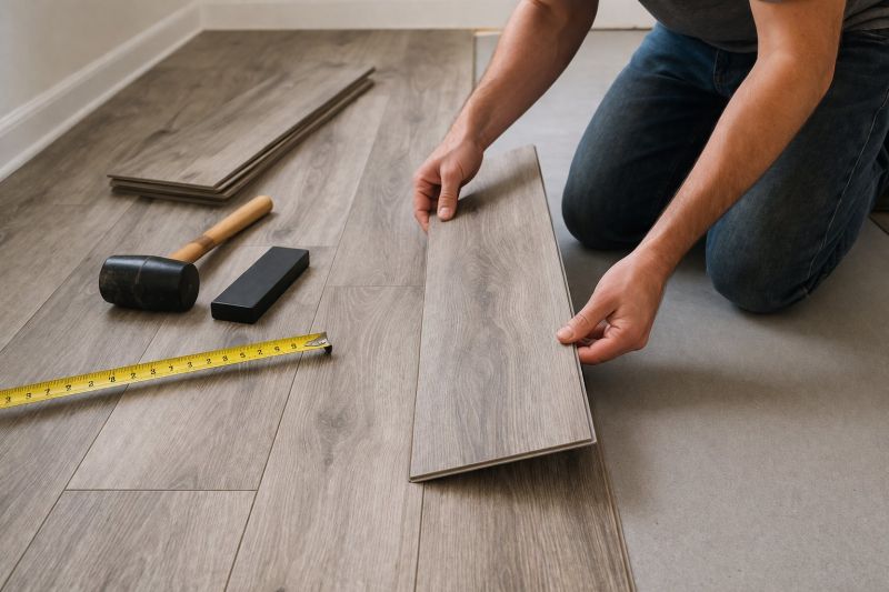 Luxury Vinyl Tile Installation in Keller, TX