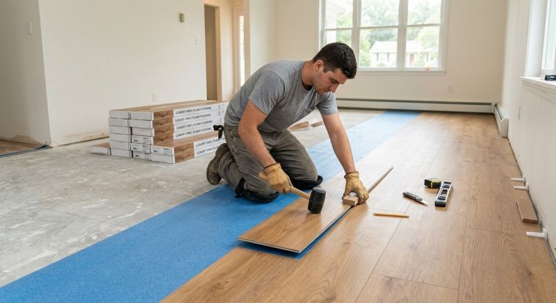 Lvt Flooring Installation in Krum, TX