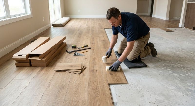 Lvt Flooring Installation in Plano, TX