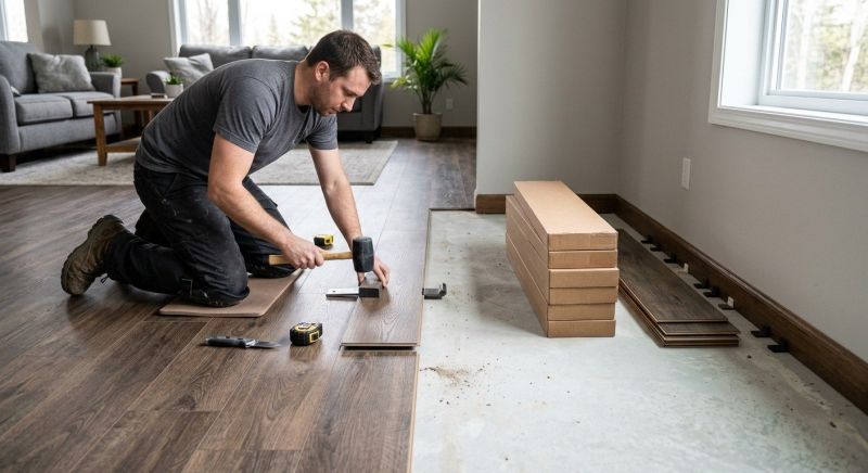 Lvt Flooring Installation in Roanoke, TX