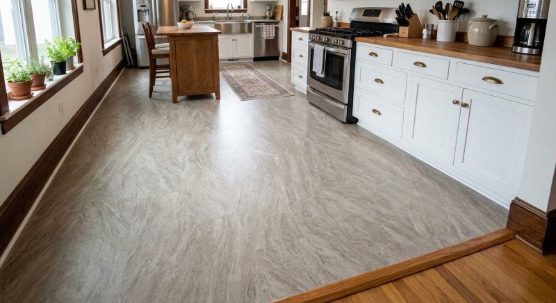 Sheet Linoleum Installation in Denton County, TX