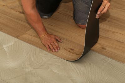 Sheet Linoleum Installation in Krum, TX