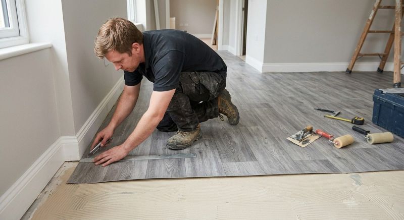 Sheet Vinyl Installation in Addison, TX