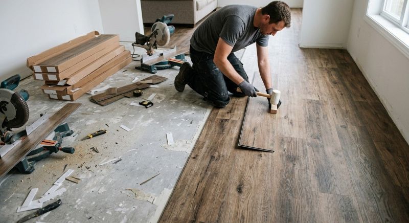 Vinyl Floor Replacement in Flower Mound, TX