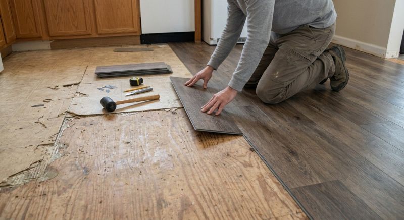 Vinyl Flooring Installation in Richardson, TX