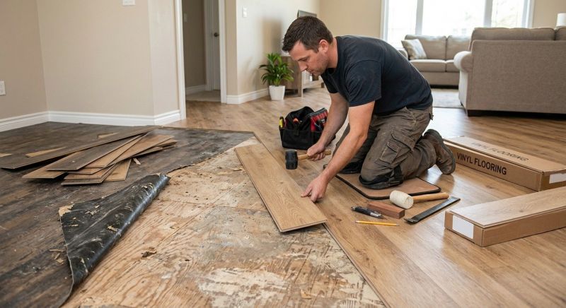 Vinyl Flooring Service in Flower Mound, TX